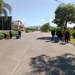 สมาชิกจิตอาสาพระราชทาน มร.ลป. พัฒนาภูมิทัศน์ เมื่อวันที่ 28 ตุลาคม 2568