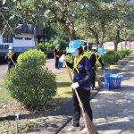 สมาชิกจิตอาสาพระราชทาน มร.ลป. พัฒนาภูมิทัศน์ เมื่อวันที่ 25 พฤศจิกายน 2568