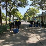 สมาชิกจิตอาสาพระราชทาน มร.ลป. พัฒนาภูมิทัศน์ เมื่อวันที่ 2 ธันวาคม 2568